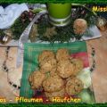 ~ Weihnachtsgebäck ~ Kokos - Pflaumen - Häufchen