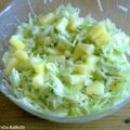 Weißkraut-Salat mit Ananas