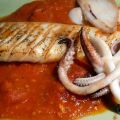 Kalmar an Tomatensauce