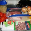 buntes Reisfleisch