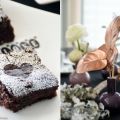 valentine`s chocolate brownies