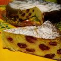 Kirsch-Käsekuchen ohne Boden