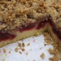 Backen: Kirschplootz mit Streusel