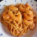 Pasta: Spaghetti mit Garnelen