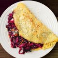 Käse-Crêpes mit Radicchio