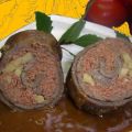 Rinderrouladen mit Zwiebelmettwurst