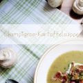 Champignon-Kartoffelsuppe.