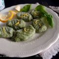 Basilikum Gnocchi mit Zitrone