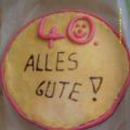 Mohnkuchen mit Marzipanhaube