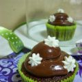Malzbier-Cupcakes mit Lebkuchen-Ganache