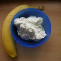 Quarkspeise mit Bananen