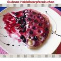 Kuchen: Heidelbeerpfannkuchen