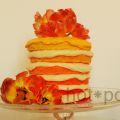 Naked Cake in Sommerstimmung