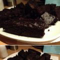 Chocolate-Chips-Brownies und Musik