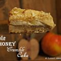 ♥ Apple Honey Crumble Cake ♥