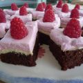 Schoko-Käse-Himbeerkuchen