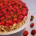 Klassische Erdbeertorte