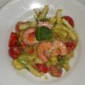 Avocado-Fenchel-Salat mit Garnelen