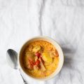 Kartoffel Paprika Schmand Suppe mit Wiener[...]