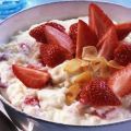 Erdbeer-Vanille-Milchreis