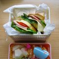 Bento: Butter Roll Pan-Sandwiches