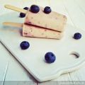 Eis am Stil: Blaubeer Orangen Popsicles