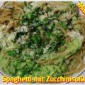 ~ Hauptgericht ~ Spaghetti mit Zucchinisoße