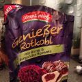 Kurz gebratener Rotkohl mit Balsamico