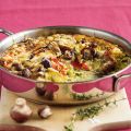 Pilz-Frittata mit Lauch