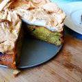 Rhabarberkuchen mit Baiser
