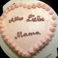 Herzkuchen zum Muttertag
