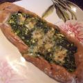Spinat-Käse-Pide