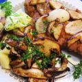 Kotelett paniert - mit gebratenen Steinpilzen[...]