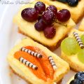 Käsekuchen Happen mit Topping