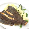 Scholle mit Spargel und Kartoffelpüree