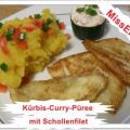 ~ Hauptgericht ~ Kürbis-Curry-Püree mit[...]