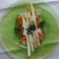 Spargel-Antipasti mit Lachs