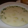 Suppe:    SPARGELCREM..... ohne Schnickschnack