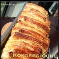 Kokosbrioche als Pull-Apart