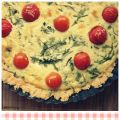 Ziegenkaese Quiche