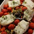 Ofenfisch auf Sommergemüse