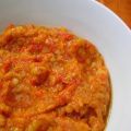 Indischer Khichri mit gelben Linsen