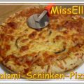 ~ Hauptgericht ~ Salami-Schinken-Pizza