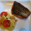 Lachs mit Kartoffelsalat