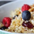 Quinoa mit Kokos und Früchten