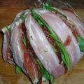 Fächerbraten mit Parmaschinken und Tomaten an[...]