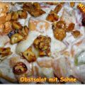 ~ Dessert ~ Obstsalat mit Sahne