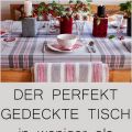 DER PERFEKT GEDECKTE TISCH # 2