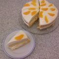 Orangen-Creme-Torte