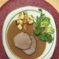 Barolo-Braten mit Gnocchi